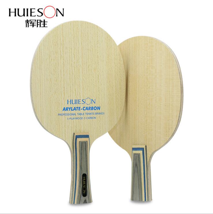 HUIESON ARYLAAT CARBON Tafeltennis Blade/ping pong blade/tafeltennis bat Verzonden cover case