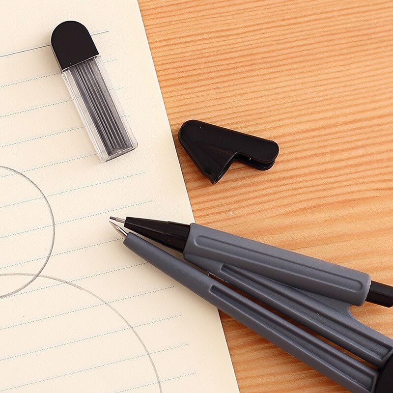 Deli School Compass Ruler Pencil Eraser Stationery Student Drawing Set Compasso Brujula Geometry Set Circulos De Madera Math Set