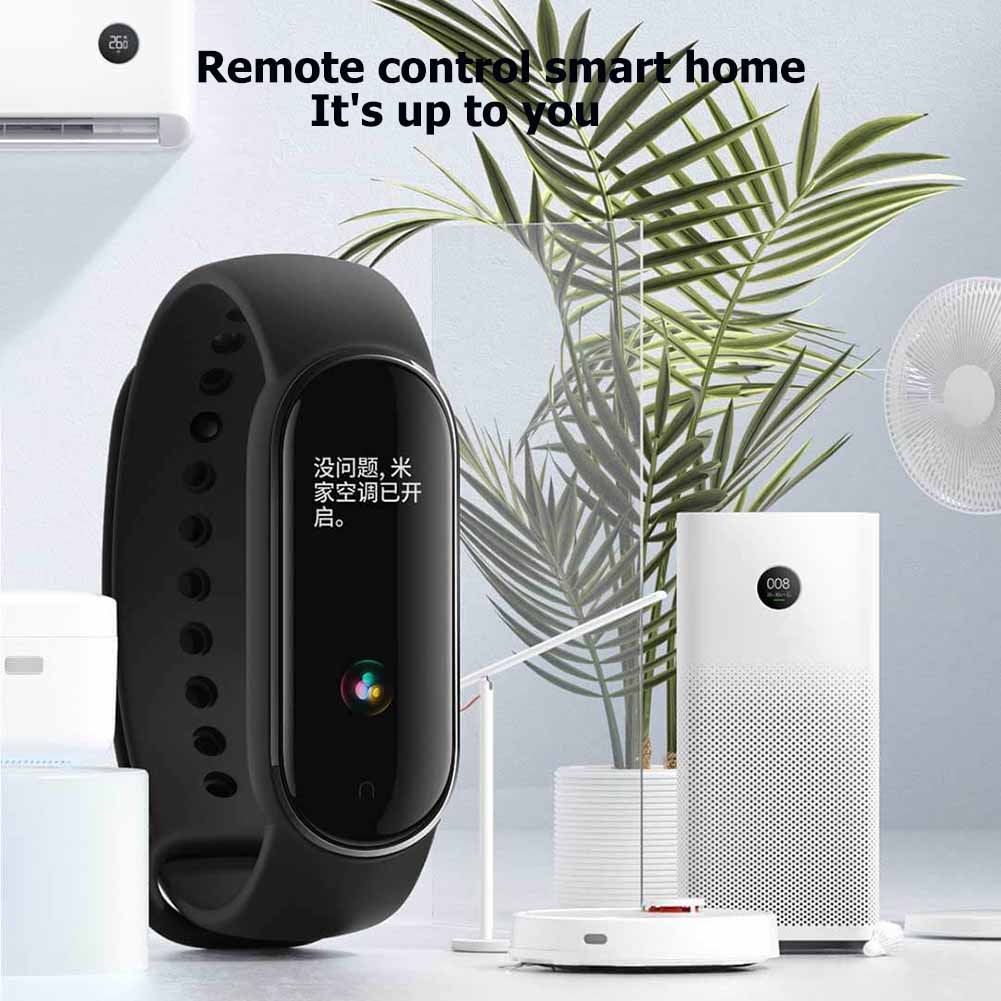 Xiaomi Mi Band 5 Clever Armbinde 5ATM Wasserdichte Clever Sport Band 1,1 zoll AMOLED Bunte Bildschirm NFC Herz Bewertung Fitness Tracker