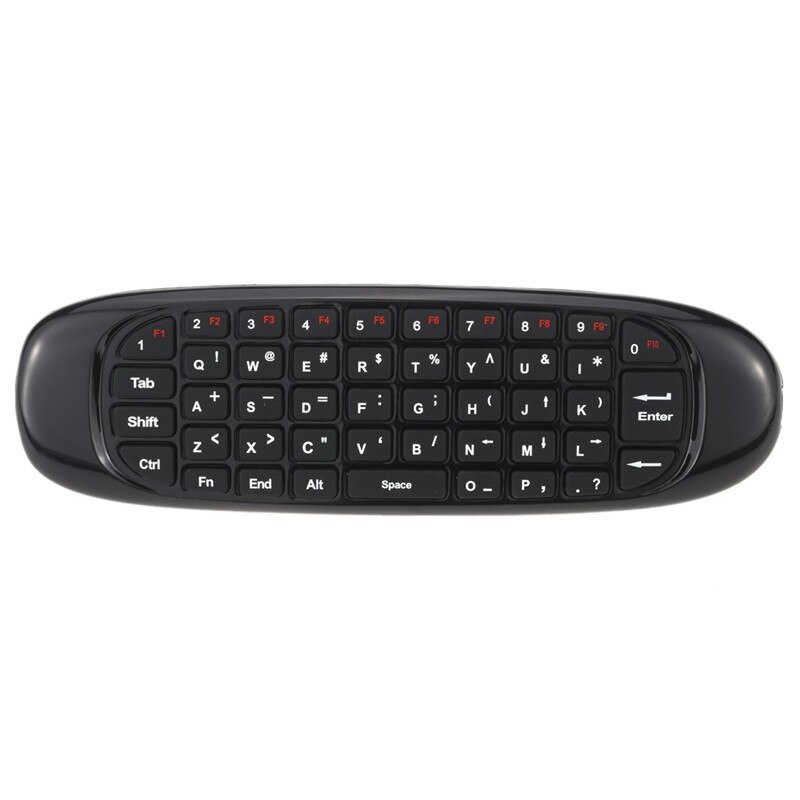 C120 2.4G Gyroscoop Air Mouse Mini Wireless Keyboard Rusland Engels Voor Android Smart Tv Box Pc Windows Mac Remote controle