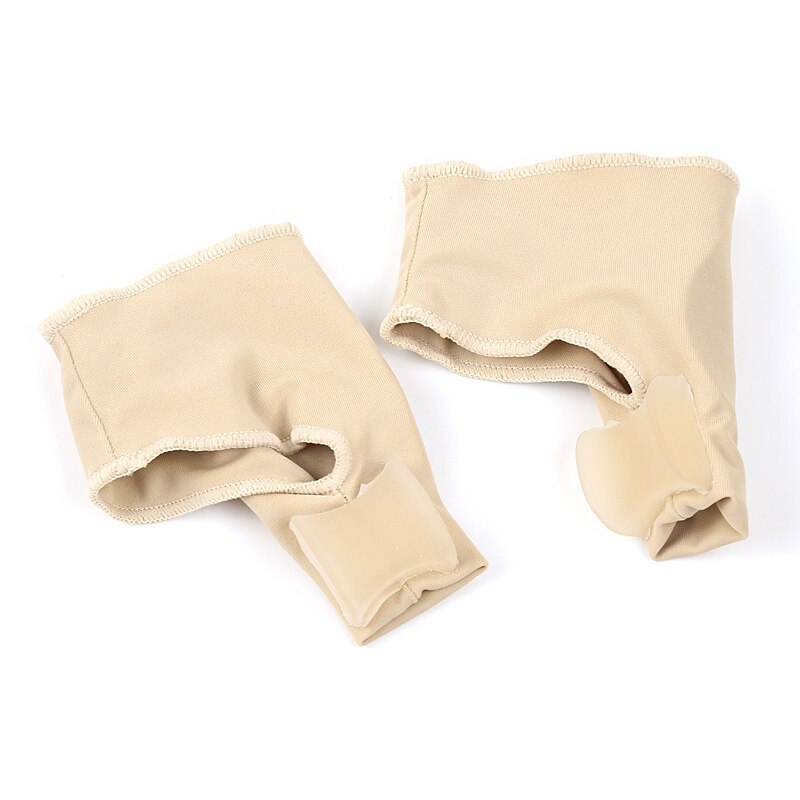 1Pair Toe Separator Hallux Valgus Bunion Corrector Orthotics Feet Bone Thumb Adjuster Correction Pedicure Sock Straightener: Default Title