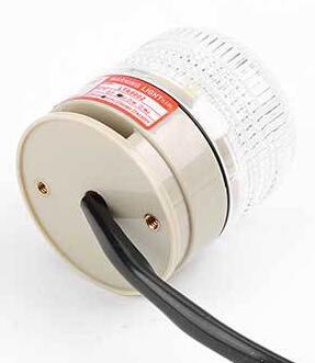 Mini LED Beacon Steady Light Signal Warning Lamp LTA5002T with Buzzer Diameter 50 mm Single Red, Yellow, Green, Blue, White