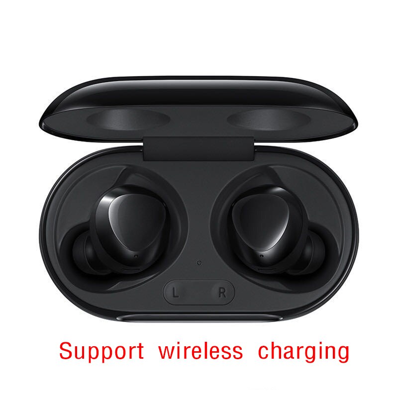 Knoppen Plus Sport Bluetooth Oortelefoon Stereo Noise Cancelling Waterdicht Headset Draadloos Opladen Voor Samsung Voor Android: Black plus