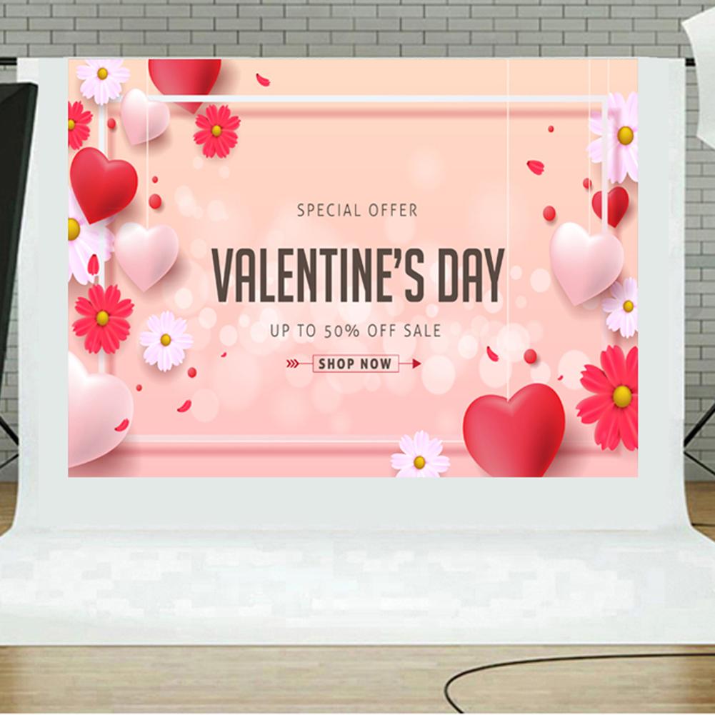 Wall studio valentines baggrund prop skærm foto baggrund ikke-falmende bord kunst klud fest dekorativt tilbehør