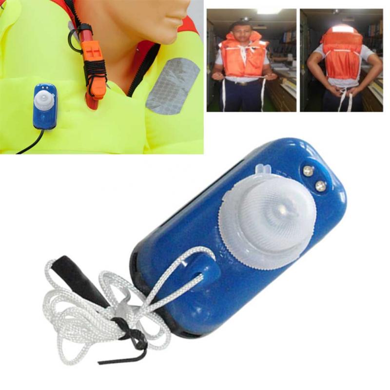 Reddingsvest Licht Led Automatische Lamp Met Lithium Batterij Zwemvest Veiligheid Licht Zwemmen Reddingsvest Accessoires Handig