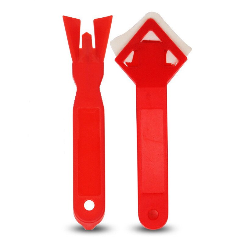 Zuigmond Kladjes 2 stks/set Floor Schraper Hoek Schoner Glas Tegel Spatel Lijm Verwijderen Schop Schraper Floor Tool In Gereedschappen: Default Title