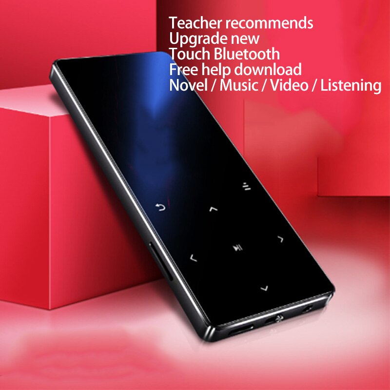 IQQ X3-reproductor de Mp3, tarjeta Bluetooth, estudiante, inglés, grabadora de voz ultrafina, reproductor Mp4 Mp5