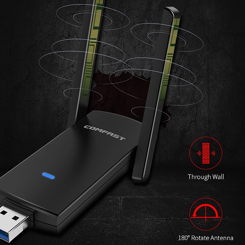 924ac wlan-netzwerkkarten, , 5g+2.4g gigabit-usb-anschlüsse , 3.0 dualband-wlan-netzwerkkarten, , 1300m wlan-empfänger für computer
