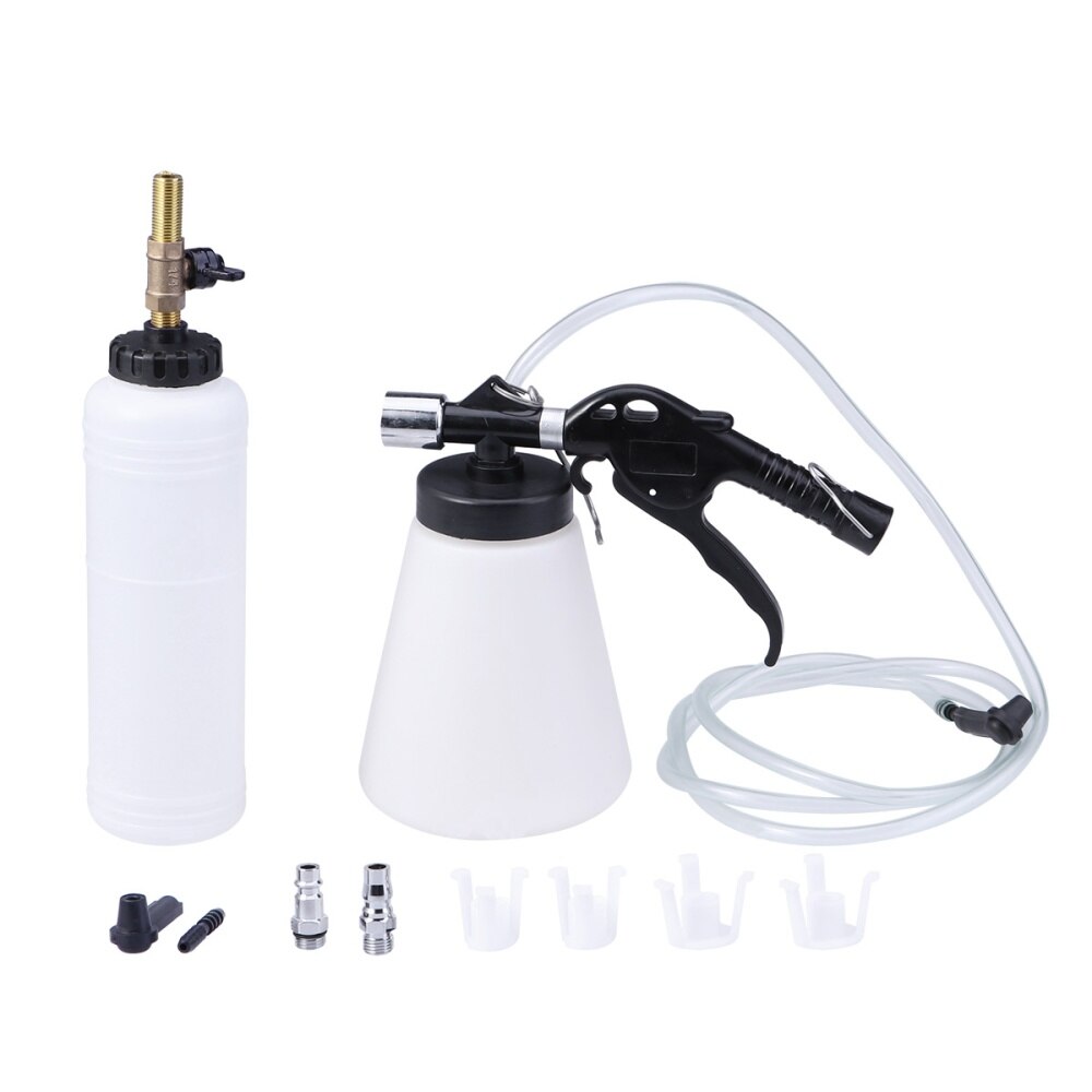 1PC Universal Large Capacity Fluid Bleeder Bleeding Kit Air Brake Bleeder Vacuum Brake Fluid Bleeder: Default Title