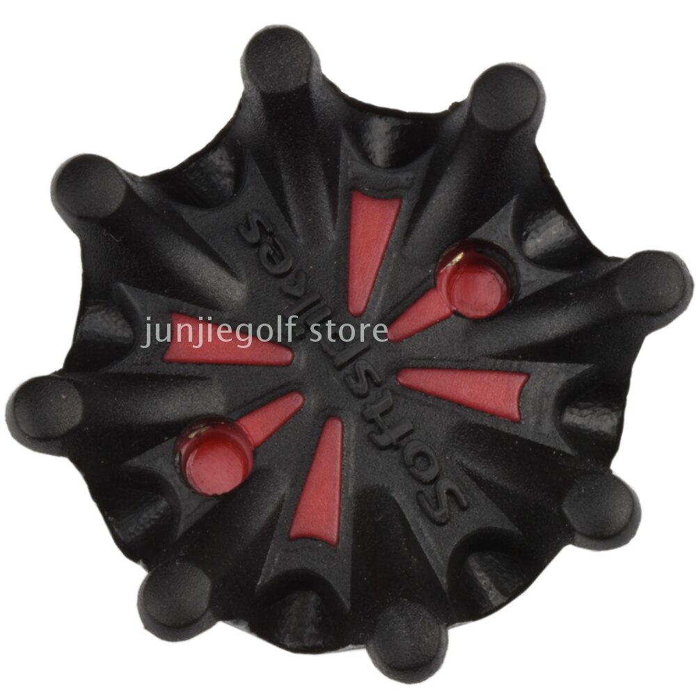 Pinzas de giro rápido para zapatos de Golf, accesorios de herramientas de entrenamiento de repuesto, color rojo, 1/4, 14 unids/lote