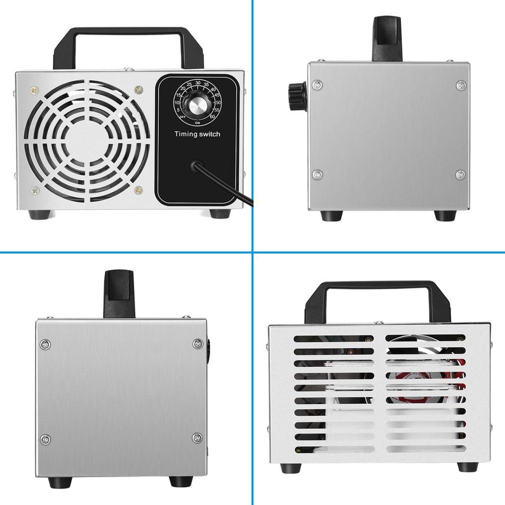 28g/h Ozone Generator Ozone Machine Stainless steel Air Purifier Air cleaner Disinfection Sterilization Cleaning Formaldehyde