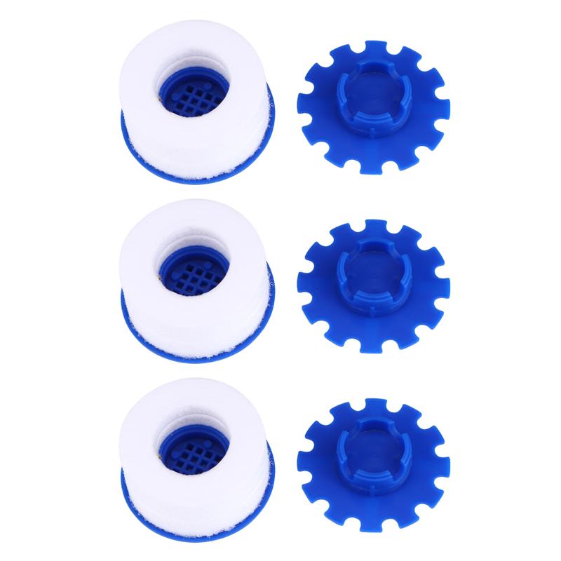 3 stücke klopfen Wasser Laufen Wasser Pp Baumwolle Filter Sieb klopfen Wasser Färber Küche Wasserhahn Filter für Küche Schlecht