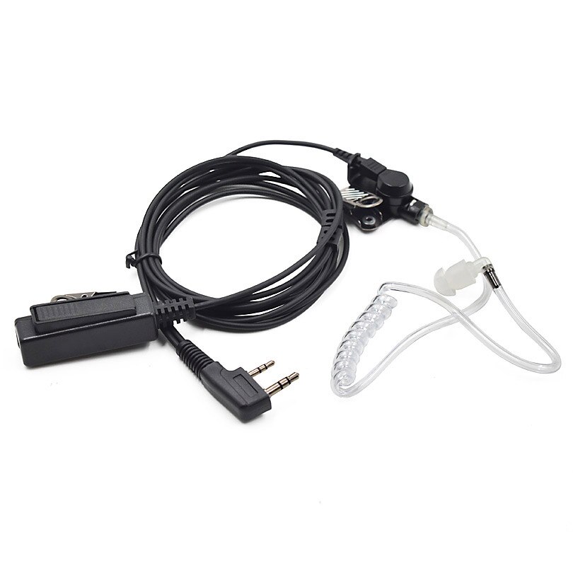 Air Buis Oortelefoon Headset Voor Kenwood TK-3107 Draagbare Twee Manier Radio Baofeng UV-5R UV-5RA UV-5RE Plus UV-B5 BF-888S GT-3 UV-6R