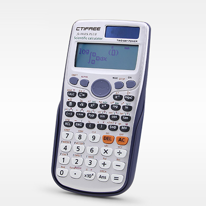 Calculatrice scientifique Portable pour étudiants, fonctions d'affichage, outil de calcul électronique, de poche, pour bureau