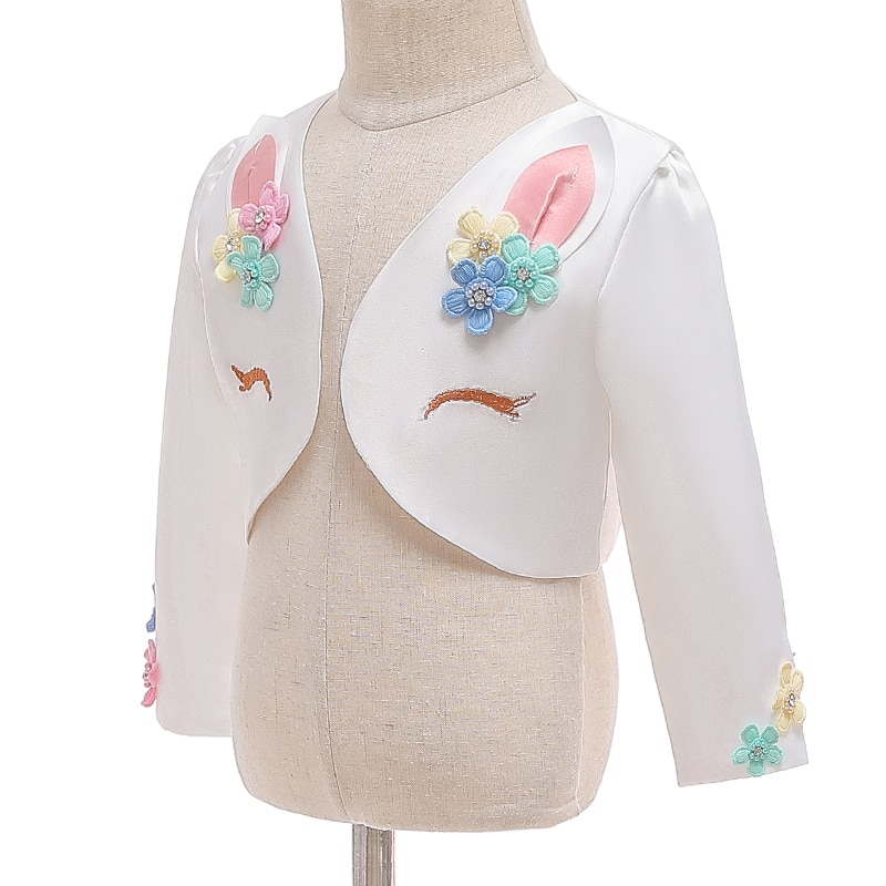 Chaquetas de unicornio para niñas abrigos para niñas ropa de invierno para niñas abrigo de cuero para niños abrigo de Casaco para niños