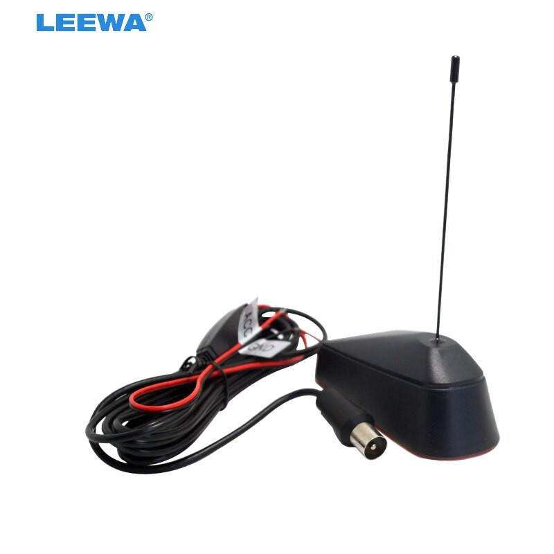LEEWA Auto IEC Actieve tv-antenne met ingebouwde versterker # CA943