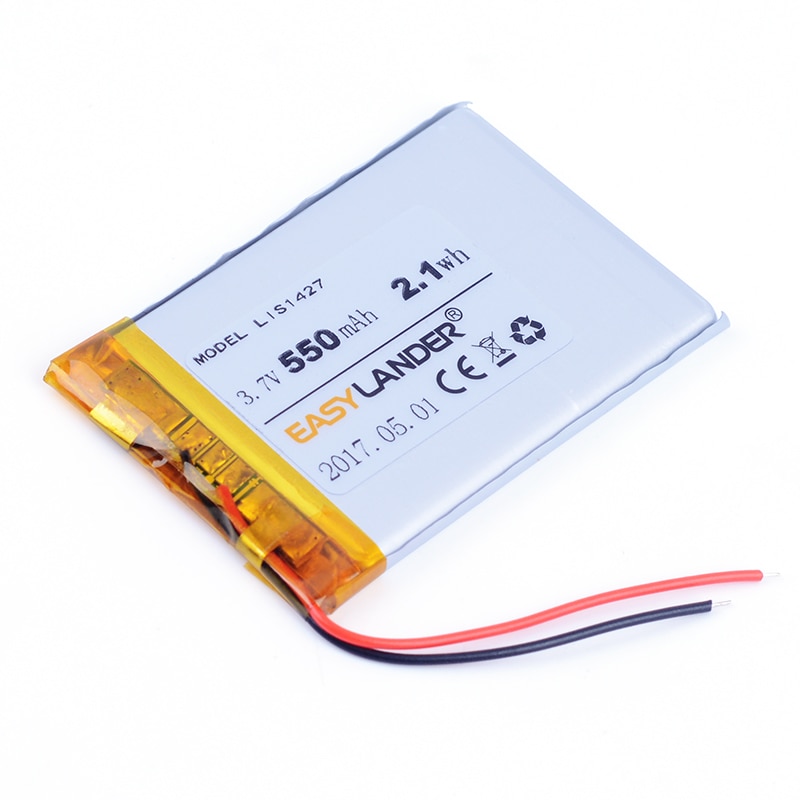 3.7V 550mAh Battery For SONY NWZ-A845 A840 A844 E453 E463 NW-A728 nwz-e353 NWZ-S755 DR-BTN200 LIS1427HNPCS LIS1427