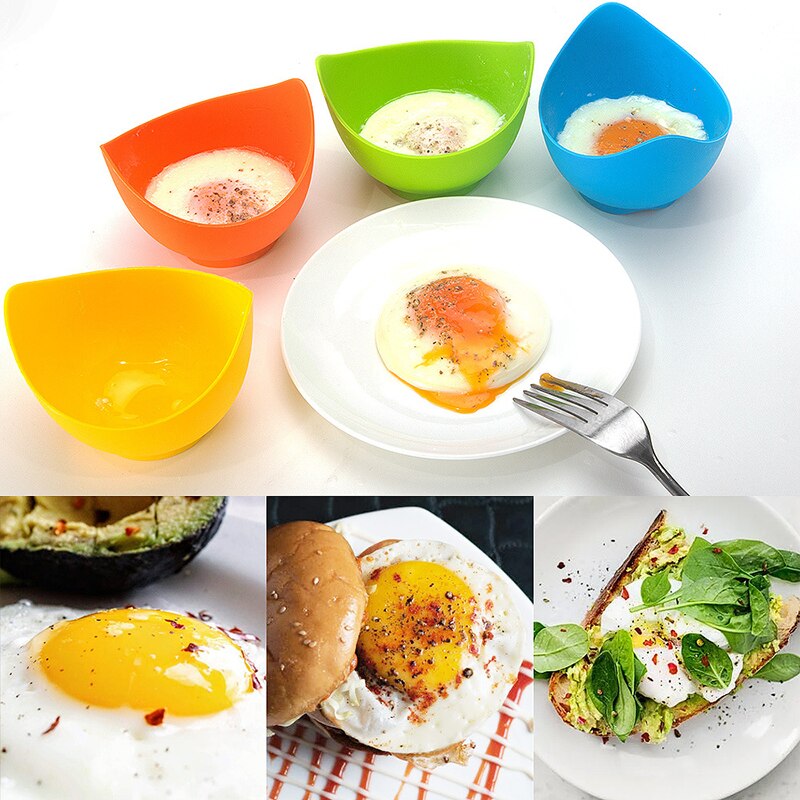 High temperature resistant silicone egg steamer non-stick egg cooker silicone egg cooker silicone egg tray egg cooke