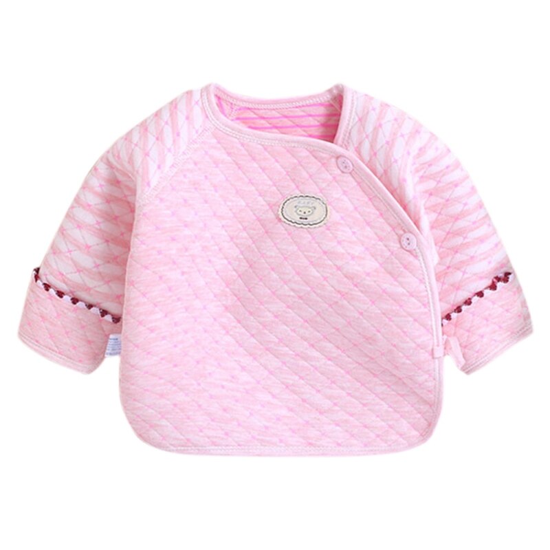 Tops de otoño para bebé, ropa de dormir de manga larga con estampado Floral para niño y niña, blusa informal para niños, blusa para niñas bebés