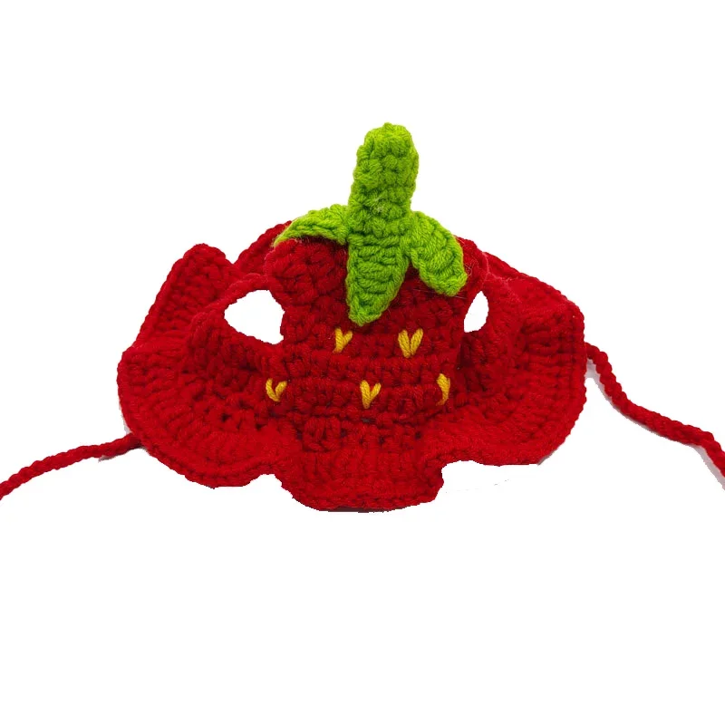 Gorro elástico bonito y refinado para mascotas, gorro de punto para cachorros y gatitos, accesorios para sesión de fotos, accesorios para gatos, otoño e invierno