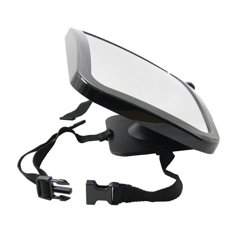 Asiento trasero ajustable espejo de coche cuadrado retrovisor espejo de seguridad Monitor de bebé accesorios de coche autopartes interiores