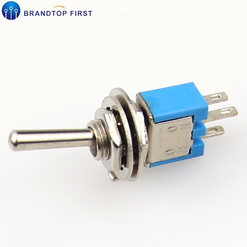 small 5MM 3Pin ON-ON Rocker switch Toggle Switch 6A 125VAC