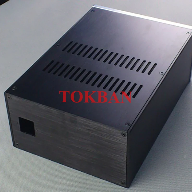 Tokban JC2212 215*120*311mm Power Amplifier Chassis Enclosure All Aluminum For Preamplifier DAC Decoder Amplifier Audio Case