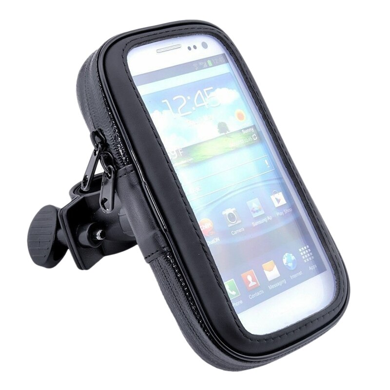 Bicycle Motorcycle Phone Holder Waterproof Case Bike Phone Bag for iPhone Samsung Mobile Stand Support Scooter Cover