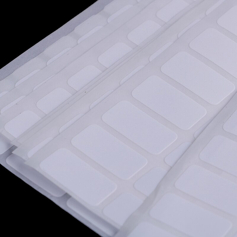 640pcs/lot 10*20mm Blank White Sticker Labels Small Paper Adhesive Label Stickers Writable Note Sticker Tag Crafts