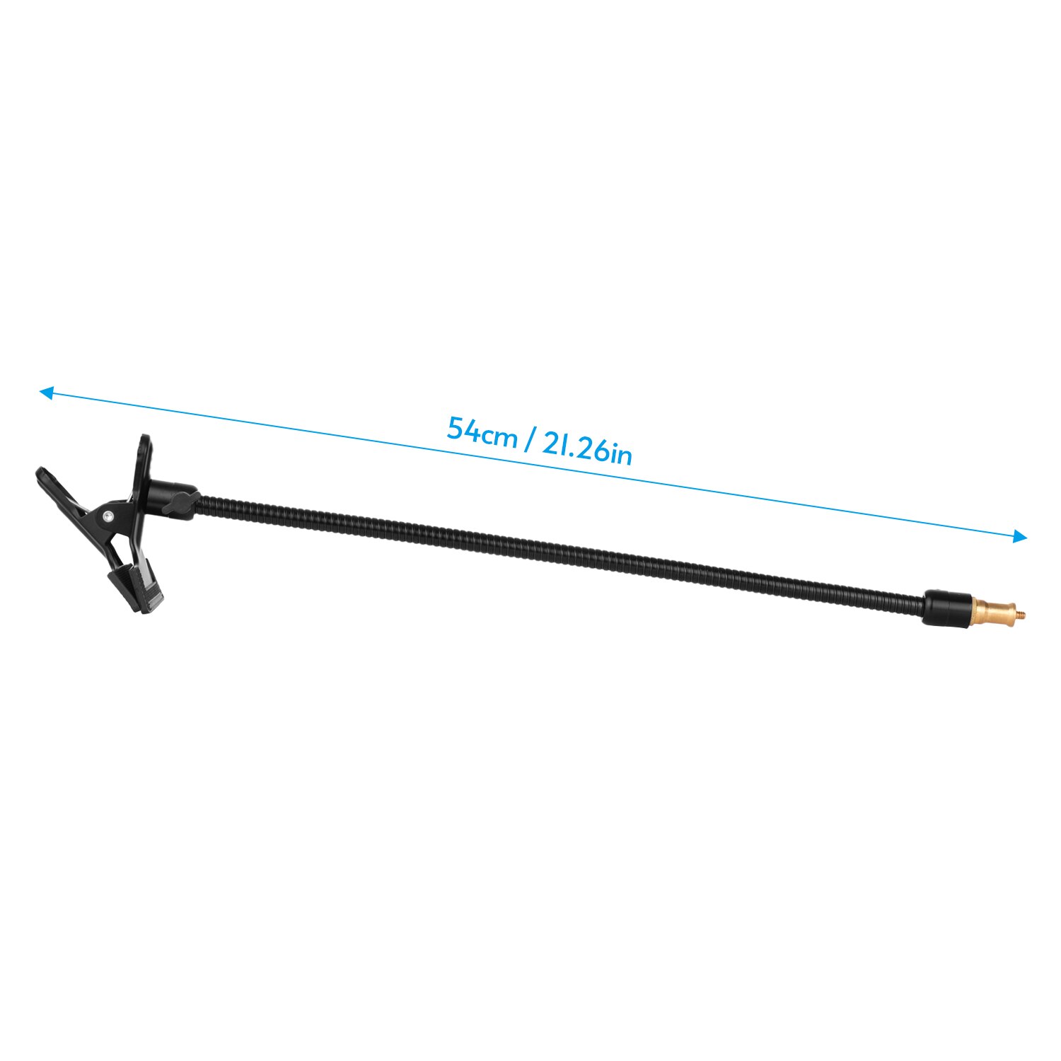 Photography Mini Flexible Tube Arm Mount Clamp Stand+1/4 Screw for Action Camera Phone Holder Light Microphone Studio Lighting