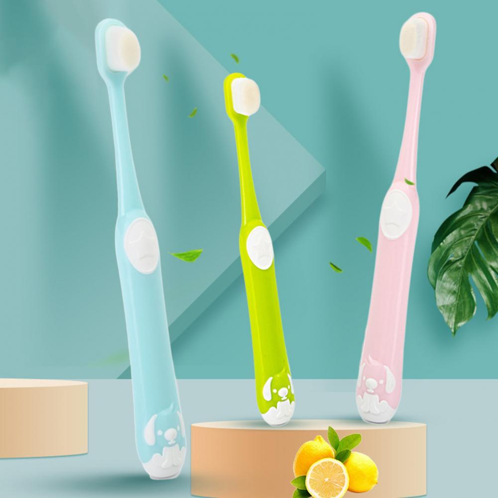1Pc Kinderen Tandenborstel Cartoon Tand Zorg Pp Zuigeling Zachte Tandenborstel Voor Badkamer Baby Training Tandenborstel