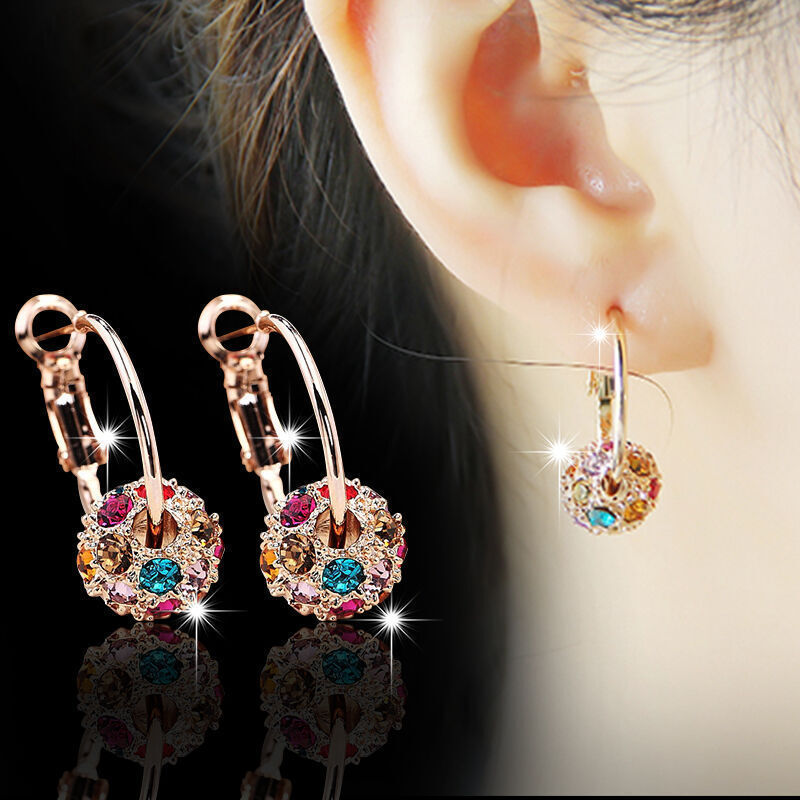 aretes de mujer modernos 2022 pendientes colgantes pendientes boda pendientes cristal Pendientes colgantes de circón para mujer, aretes de , joyas brillantes para boda, betrothales, novia, de cumpleaños