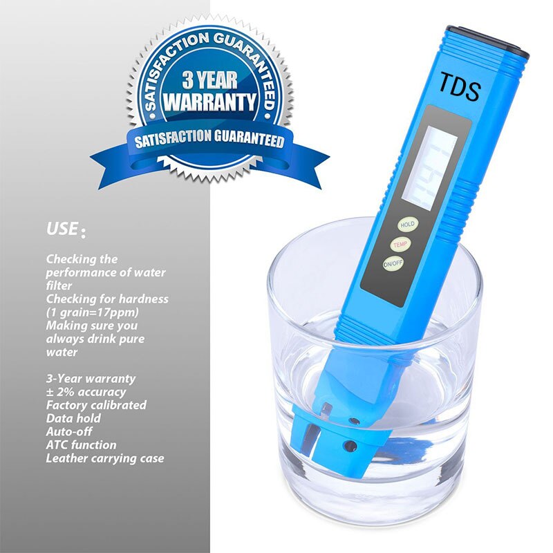 Water purifier test pen TDS detector tds pen Water detection analyzer Conductivity tester