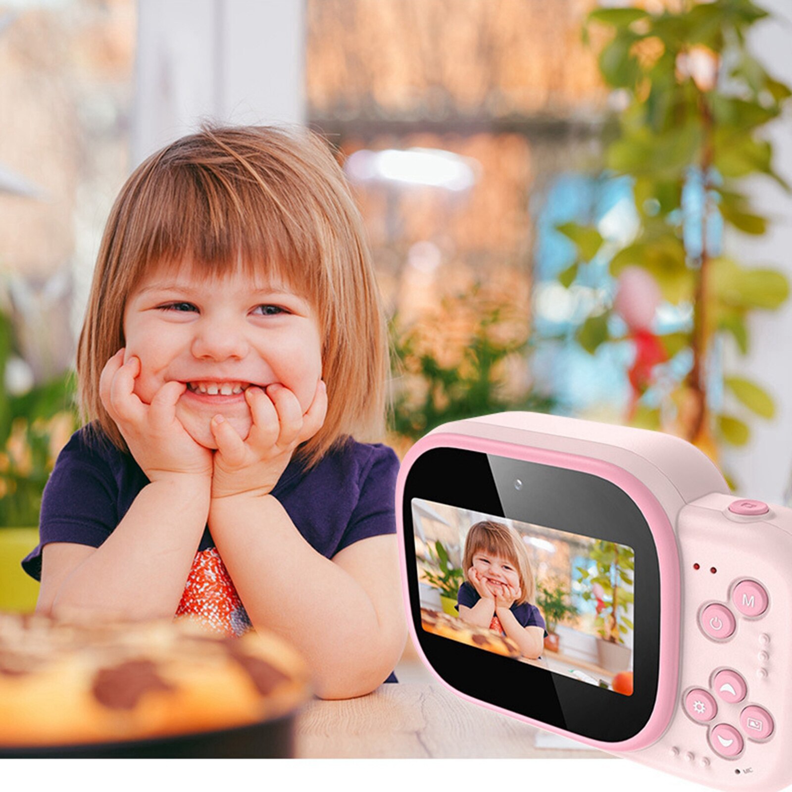 1080p kinderen instant camera voor kinderen digitale camera voor kinderen instant print camera kerst met printpapier