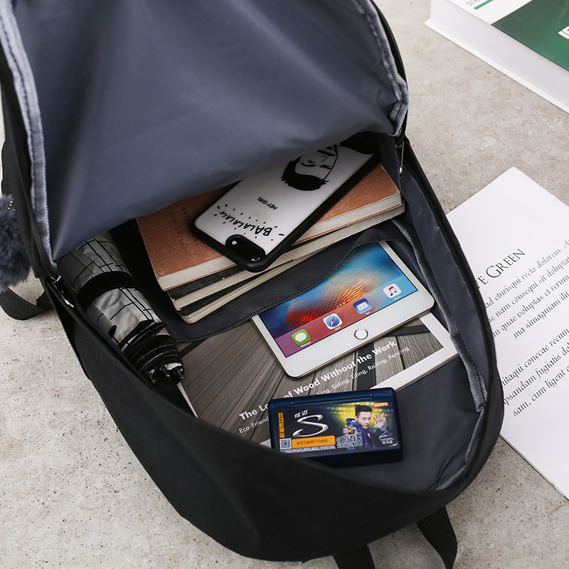 Trend Vrouwen Rugzak Korea Stijl Vrouwelijke Studenten Rugzak Schooltas Voor Tiener Meisjes Brief Afdrukken Meisjes Knapzak