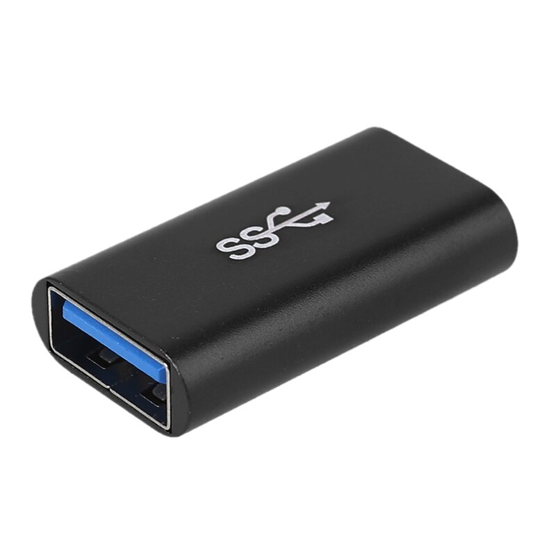 Usb 3.0 -liitin naaras-naarassovitin kullattu supernopea usb 3.0 -liitin jatkeliitäntämuunnin: Bk
