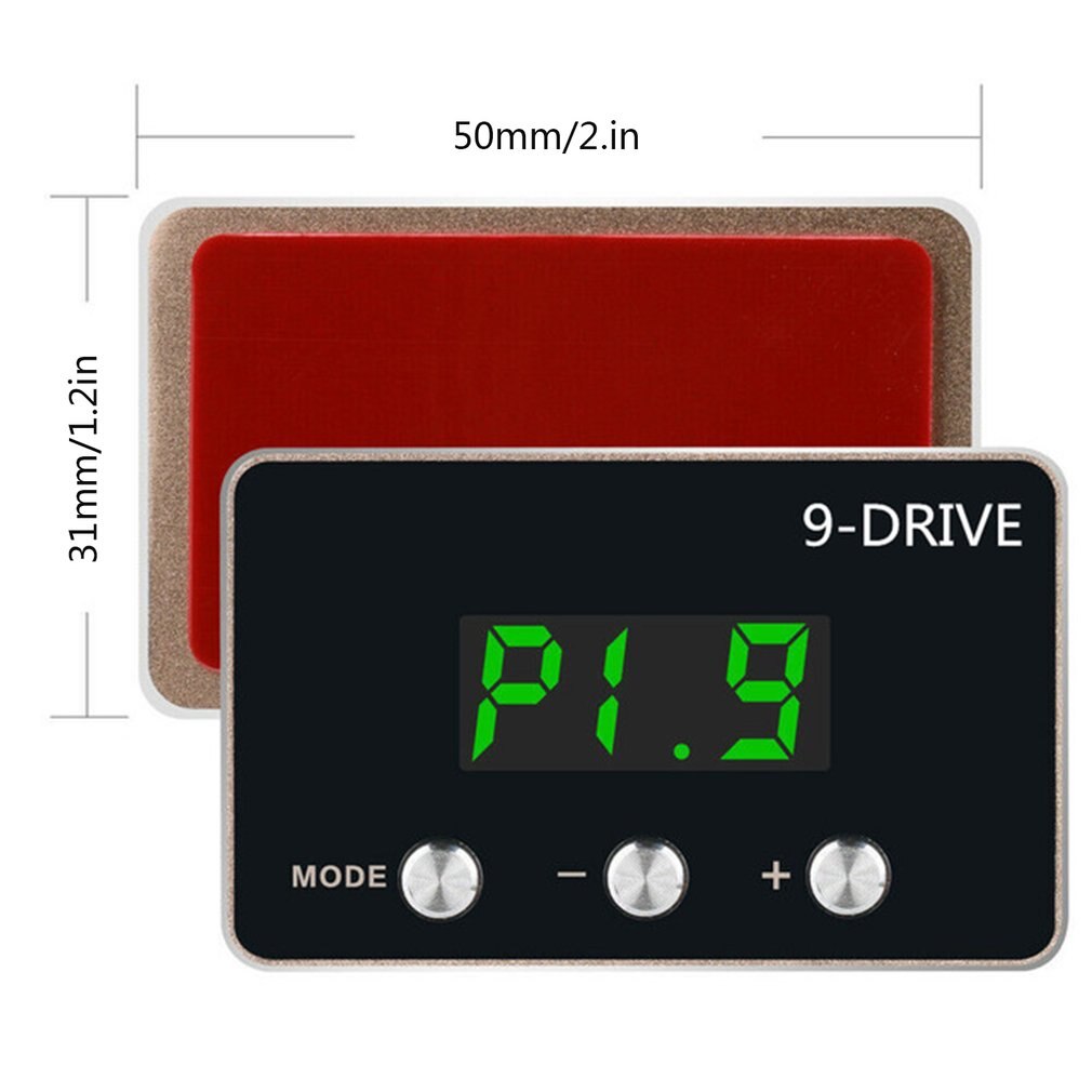 Electronic Throttle Accelerator 9-mode Throttle Controller Display Improve Power Good Sensitivity Display