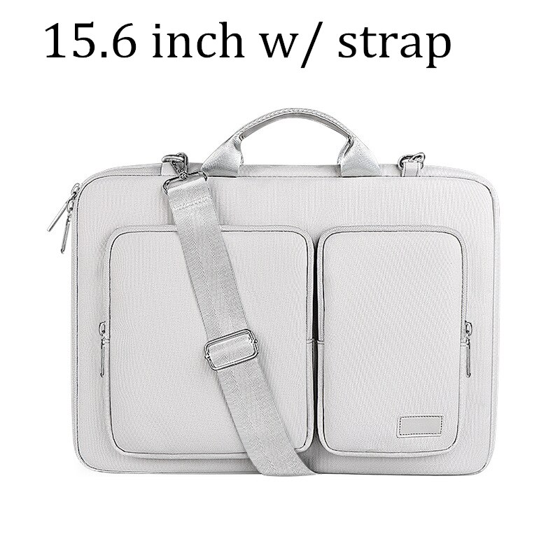 Laptop Aktentasche Handtasche Stange Notebook Liner Tasche Für Macbook Huawei Pro 13,3 14,1 15,4 15,6 Zoll Frauen Männer Wasserdicht: G-BELT 15.6IN