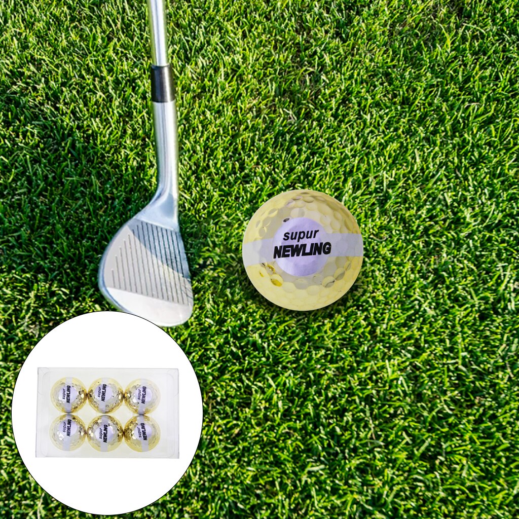 Golf Balls Accessories Golf Practice Balls Fits for Driving Range Indoor Outdoor Exercise