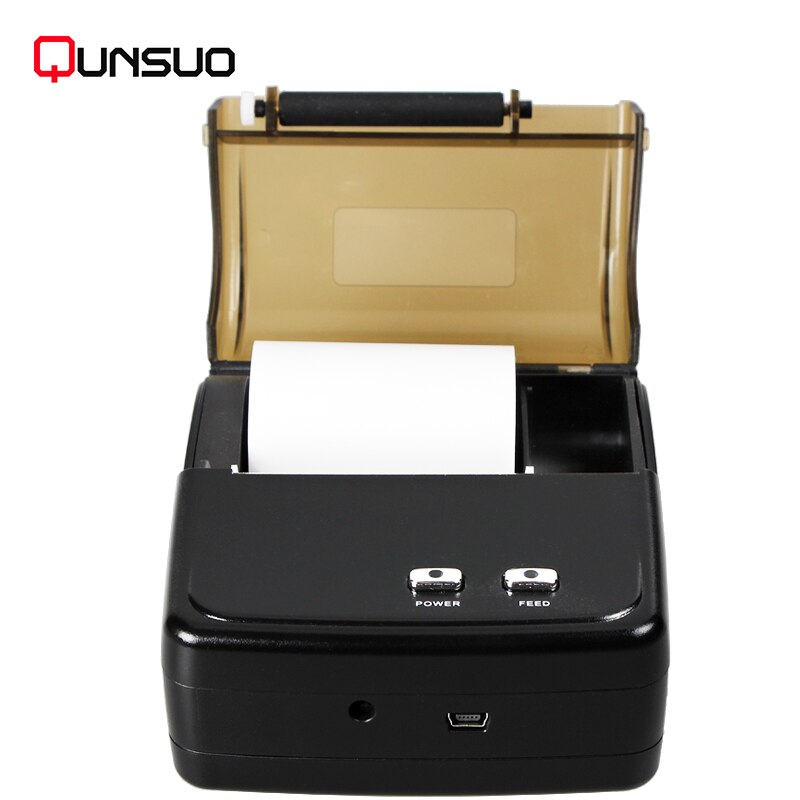 Wireless Android/IOS Bluetooth multi-language Thermal Printer 58mm Mini Bluetooth Thermal Receipt Printer with Free SDK