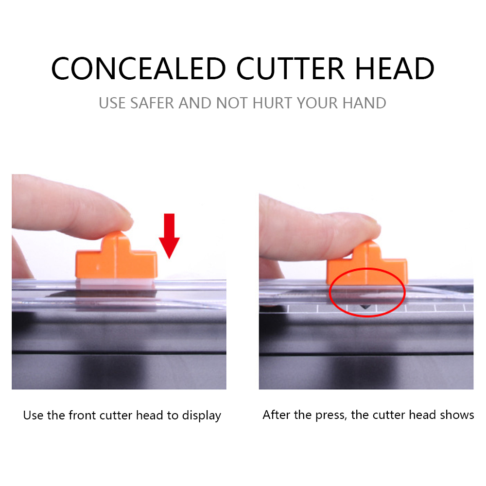 Paper cutter paper cutter portable plastic scrapbook paper cutter paper cutter office paper cutter A4 paper