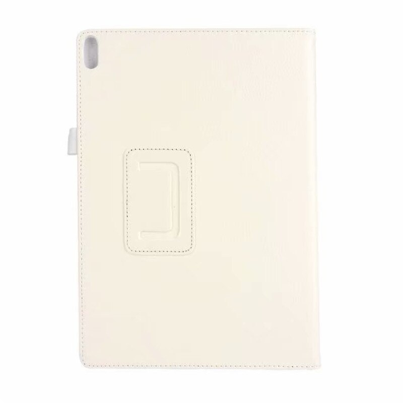 Case Voor Lenovo Tab 4 10 Tb-X304F X304L Pu Lederen Tablet Cover Stand Capa Voor Lenovo TAB4 10.1 &quot;Plus TB-X704F/L Flip Cover + Pen: white