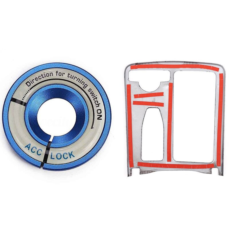 Voor Smart Sleutelhanger Metalen Surround Trim Cover voor