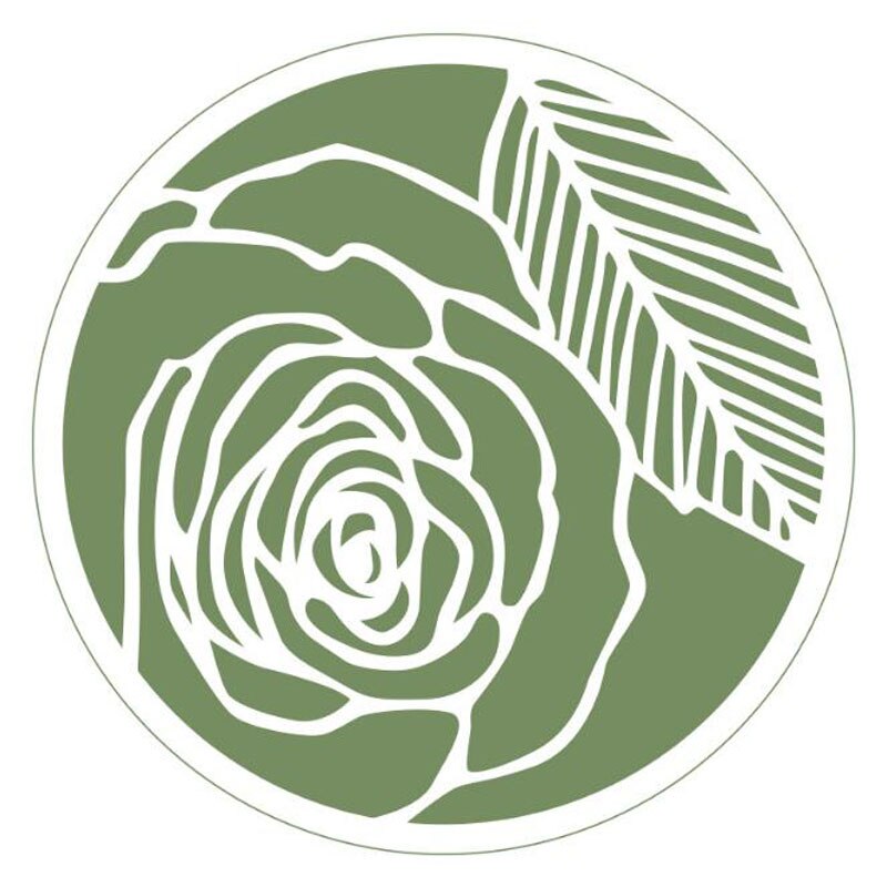 Stencil Plant Flower Round Painting Template Handmade DIY Scrapbook Album Drawing Reusable Stationery