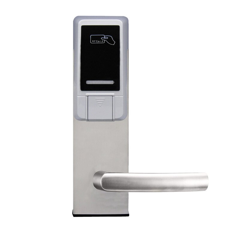 Electronic RFID Card Door Lock with Key Electric Lock For Home Hotel Apartment Office Smart Entry lk18ES5MS