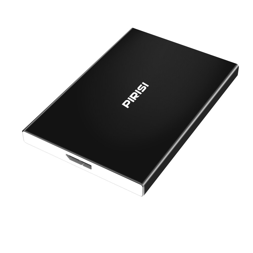 Pirisi Hdd 2.5 "Externe Harde Schijf 320Gb 500Gb 750Gb 1Tb 2Tb USB3.0 Opslag Compatibel voor Pc, mac, Desktop, Laptop, Macbook: Black / 1Tb