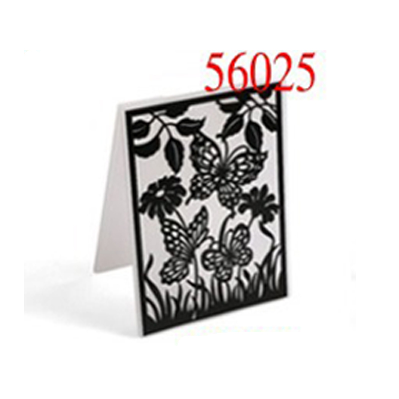 Kunststoff Präge Schablonen Ordner DIY Vorlage Papier Karte Fondant Kuchen Scrapbooking Handwerk Karte, Die Hochzeit Decor: 56025