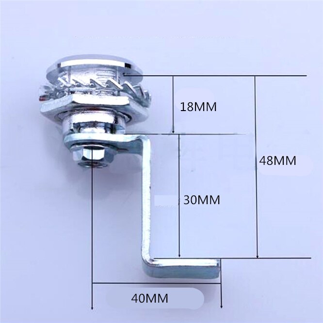 1 set Zinc Alloy MS705 Triangular lock Gas Meter Lock Key Gas Electric Meter Box Latch Cam Locks Drawer lock