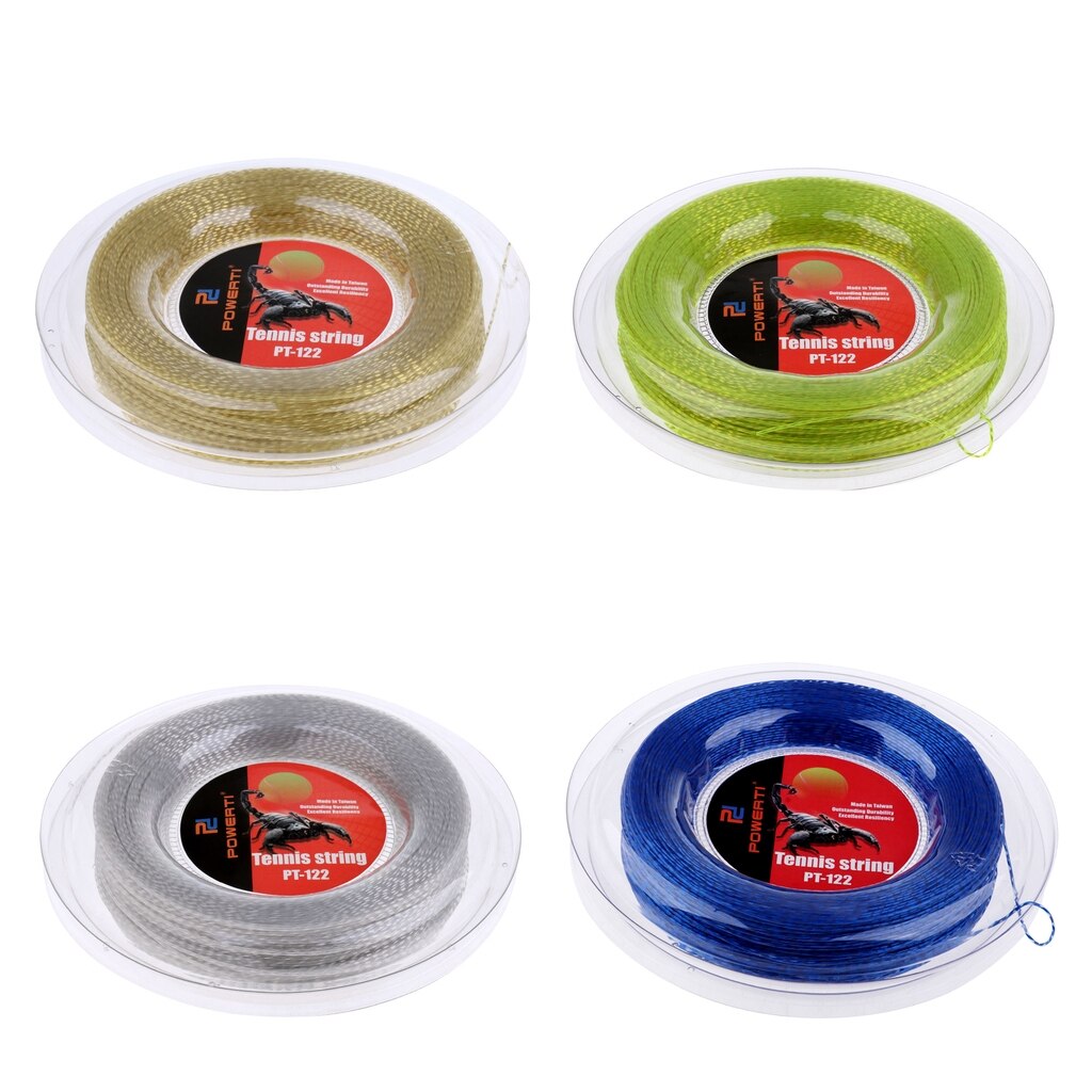 Nylon Tennis Racket Racquet Strings 1.30mm 200m Reel Various Colors