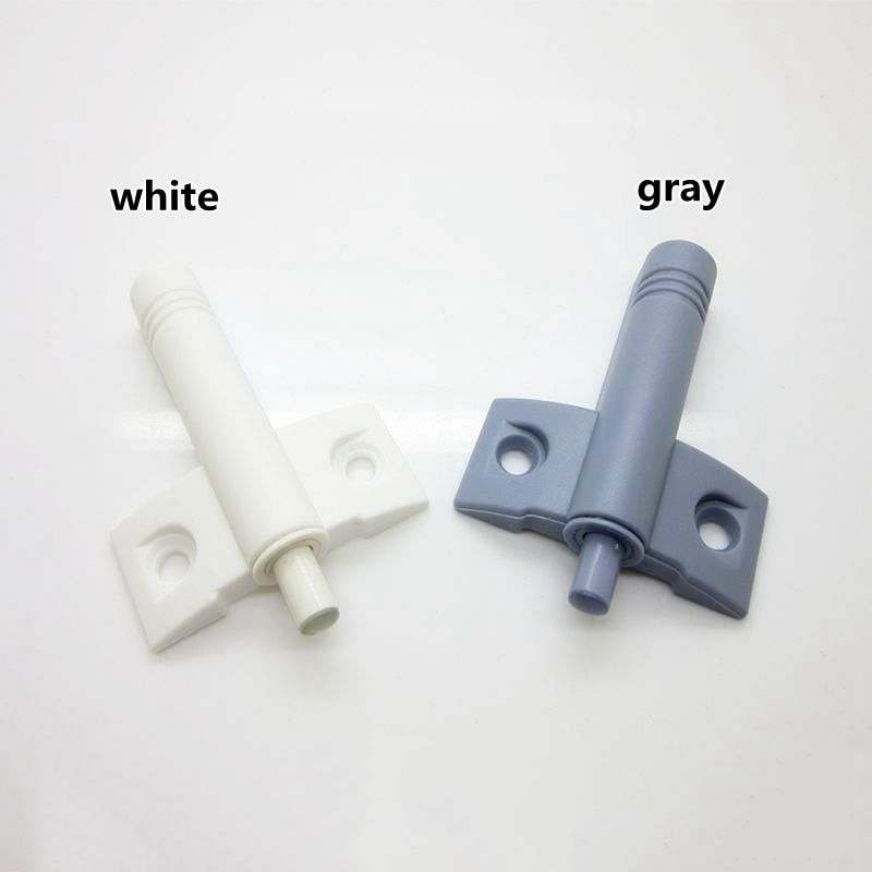 10 szt. Zatrzaski robić szafek kuchennych odbojnik szuflady łagodne ciche bufory tłumika ze śrubami na sprzęt meblowy